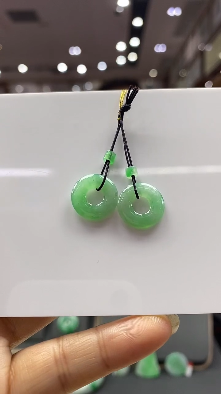 颈饰未镶嵌翡翠甜甜圈