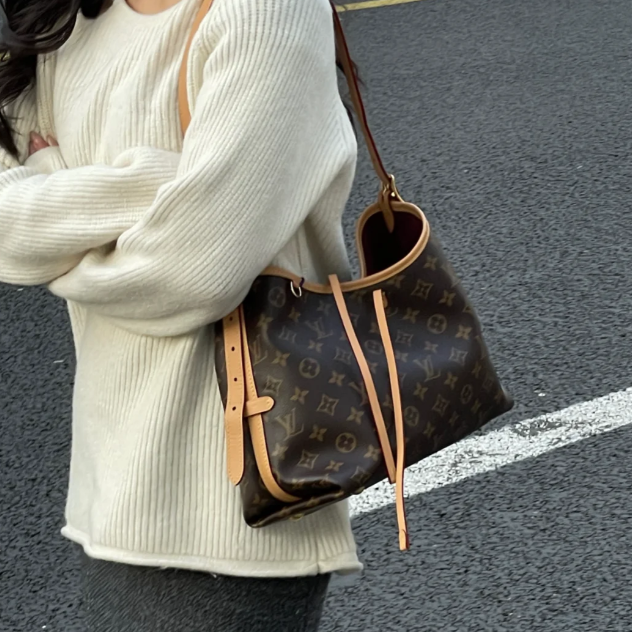 95新 LouisVuitton/路易威登 小花Jerry 5742540 CARRYALL 小号