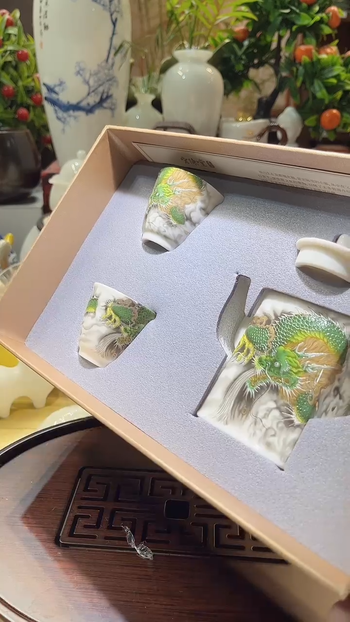 瓷片德艺茶器直播间@@青龙4方