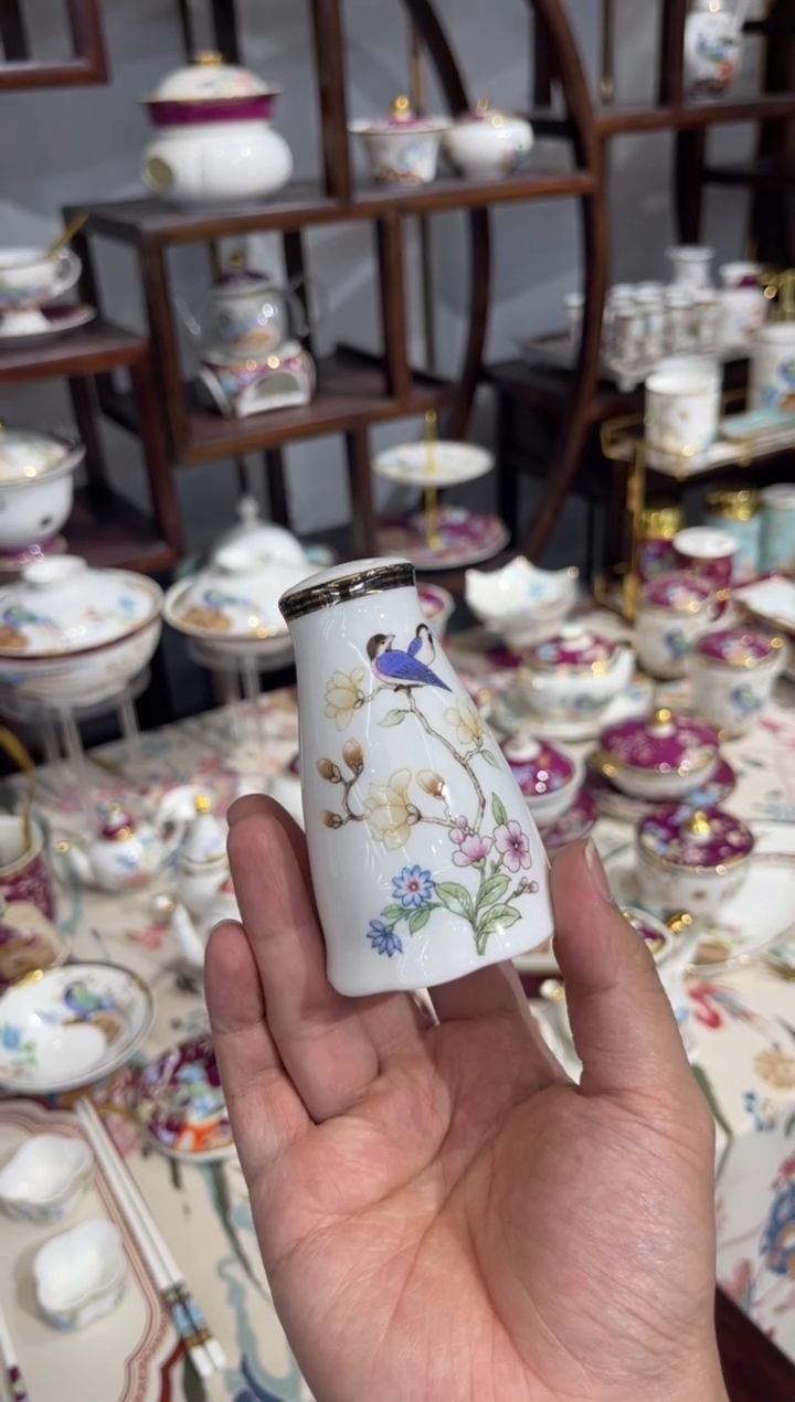 45%以上骨粉骨瓷胡椒罐