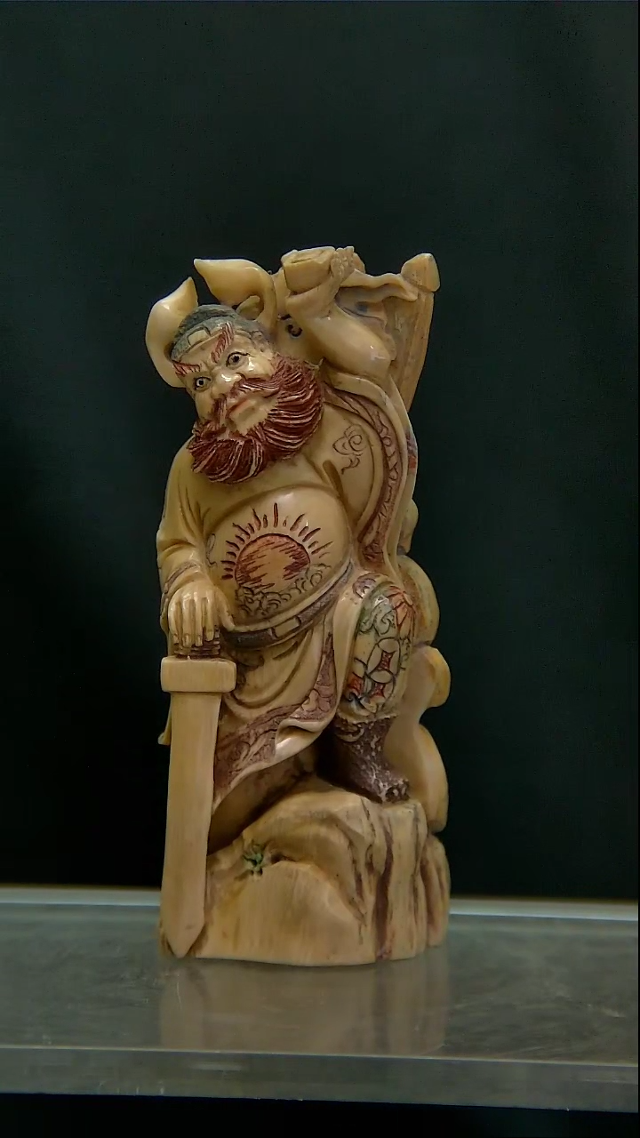 【闪购商品】天师钟馗铜像造像收收藏造像