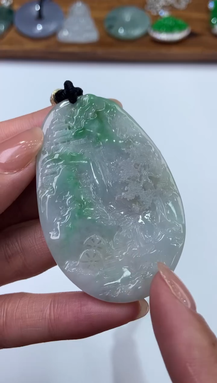 【闪购商品】翡翠未镶嵌挂件2207682   