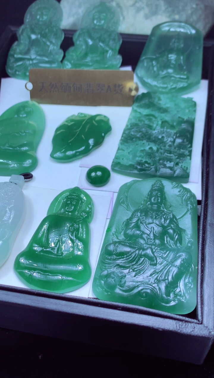 未镶嵌定制翡翠天然翡翠A货 官方基地发货