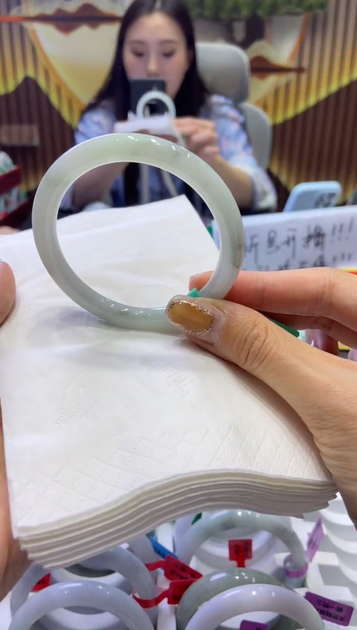 未镶嵌手镯翡翠0007434