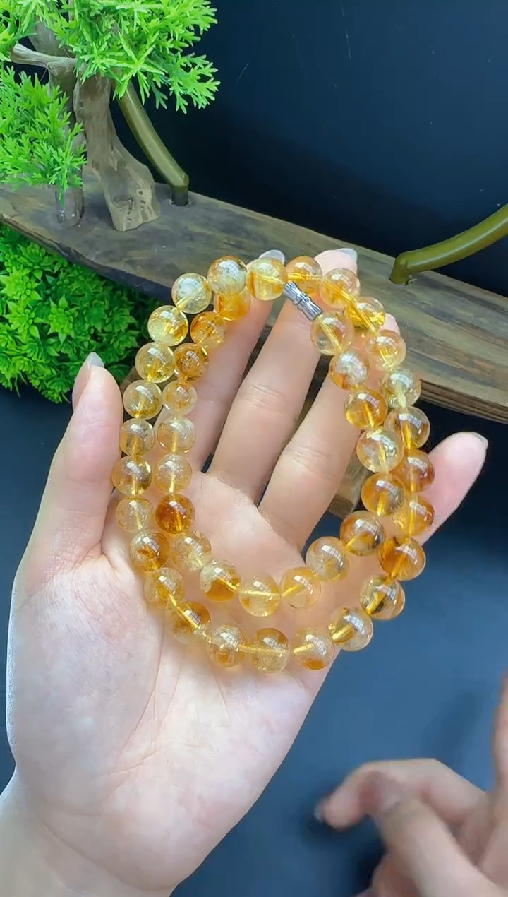 【闪购商品】水晶项链未镶嵌项链