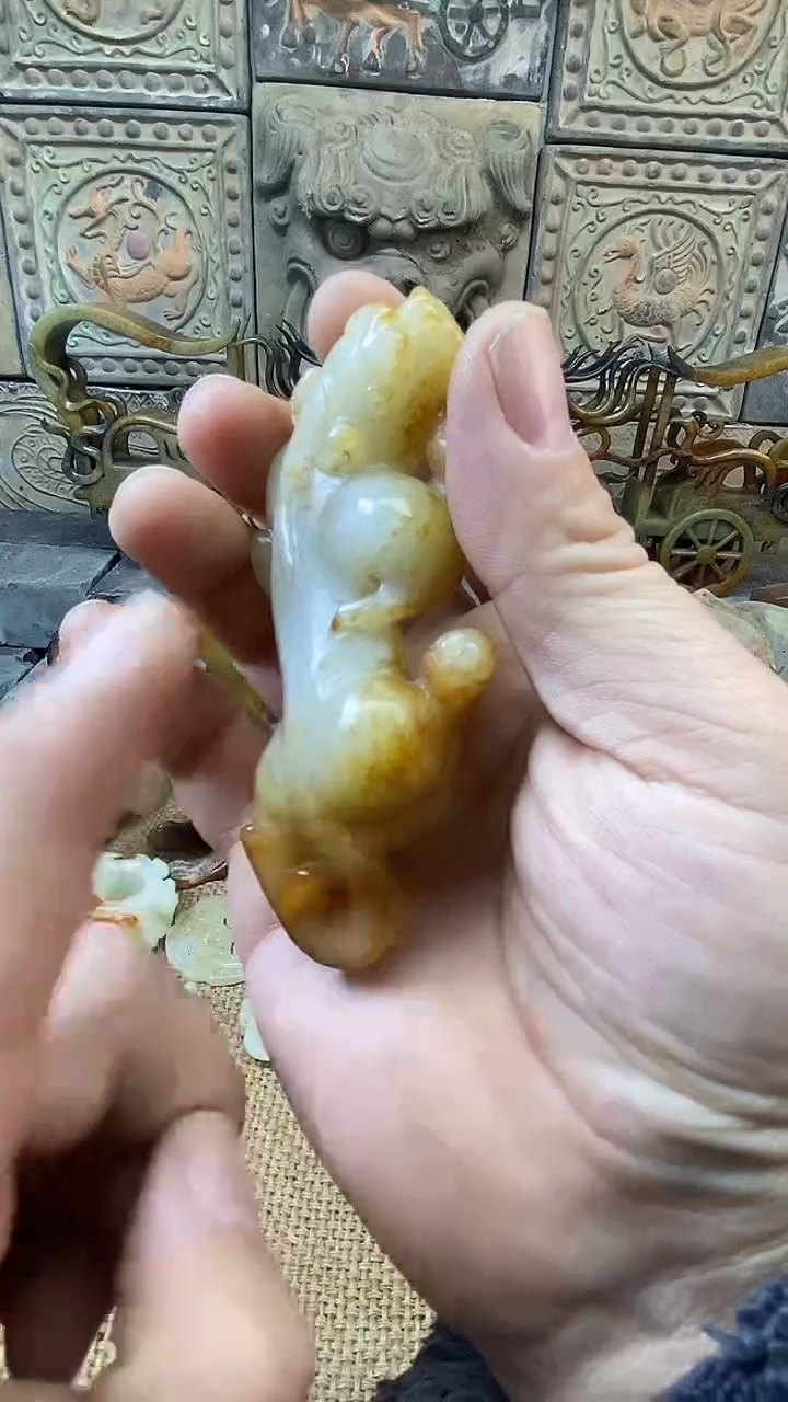 【闪购商品】和田玉（糖玉）挂件未镶嵌1