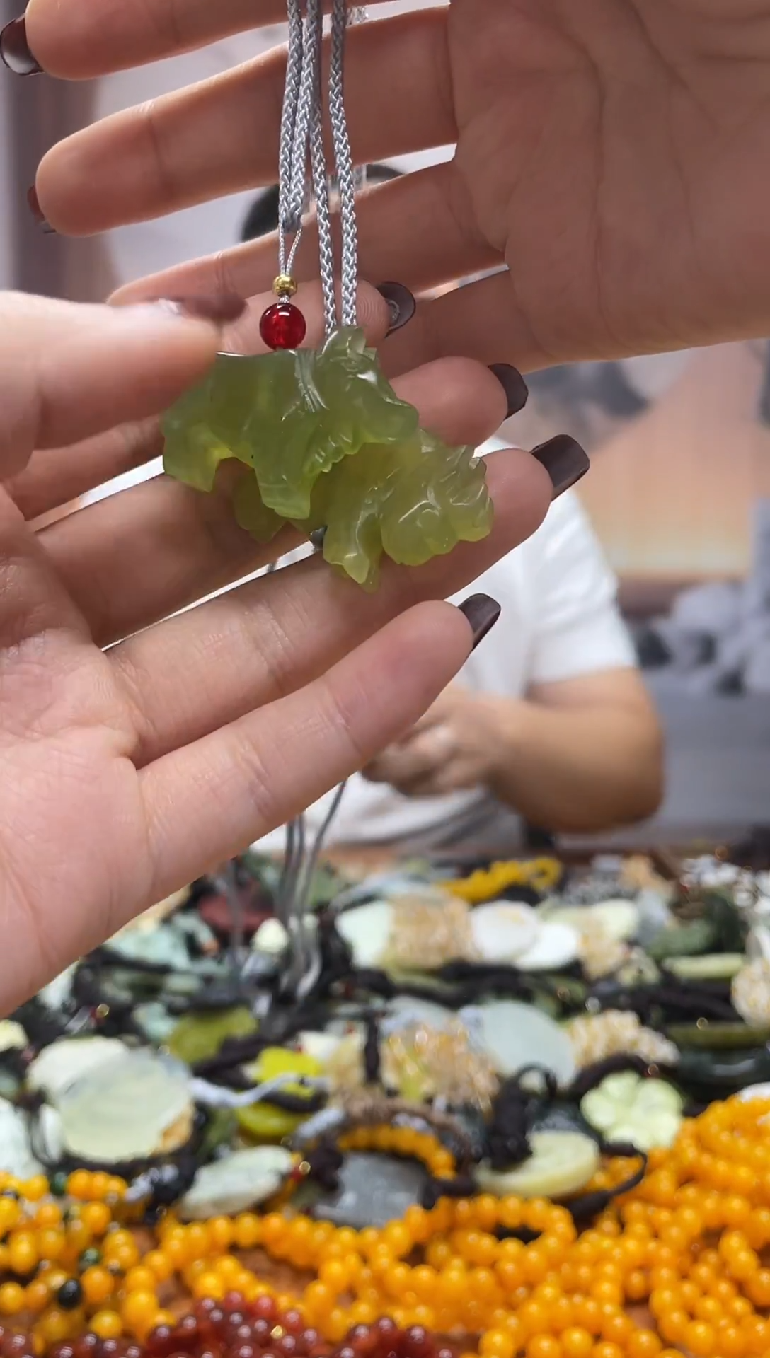 未镶嵌岫玉吊坠·多样性发货拍一发一