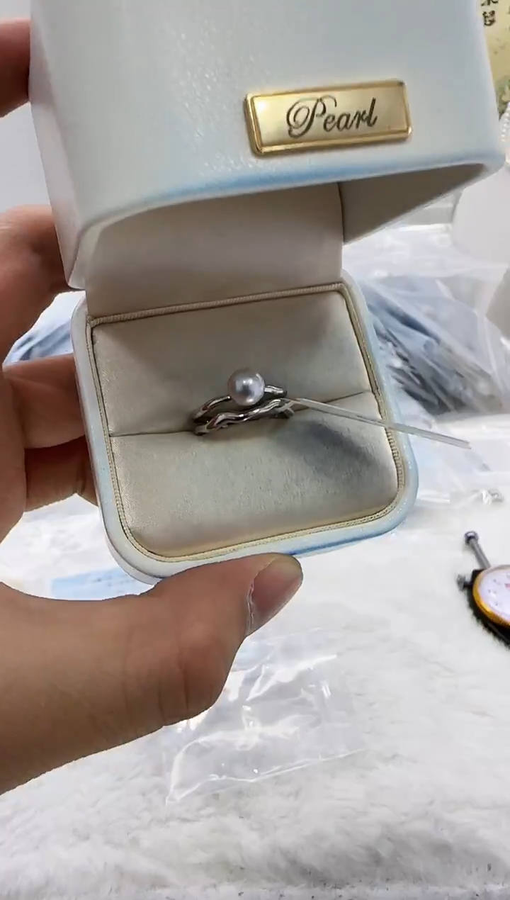 【闪购商品】淡水珍珠DA银S925镶嵌v458 珍珠 7