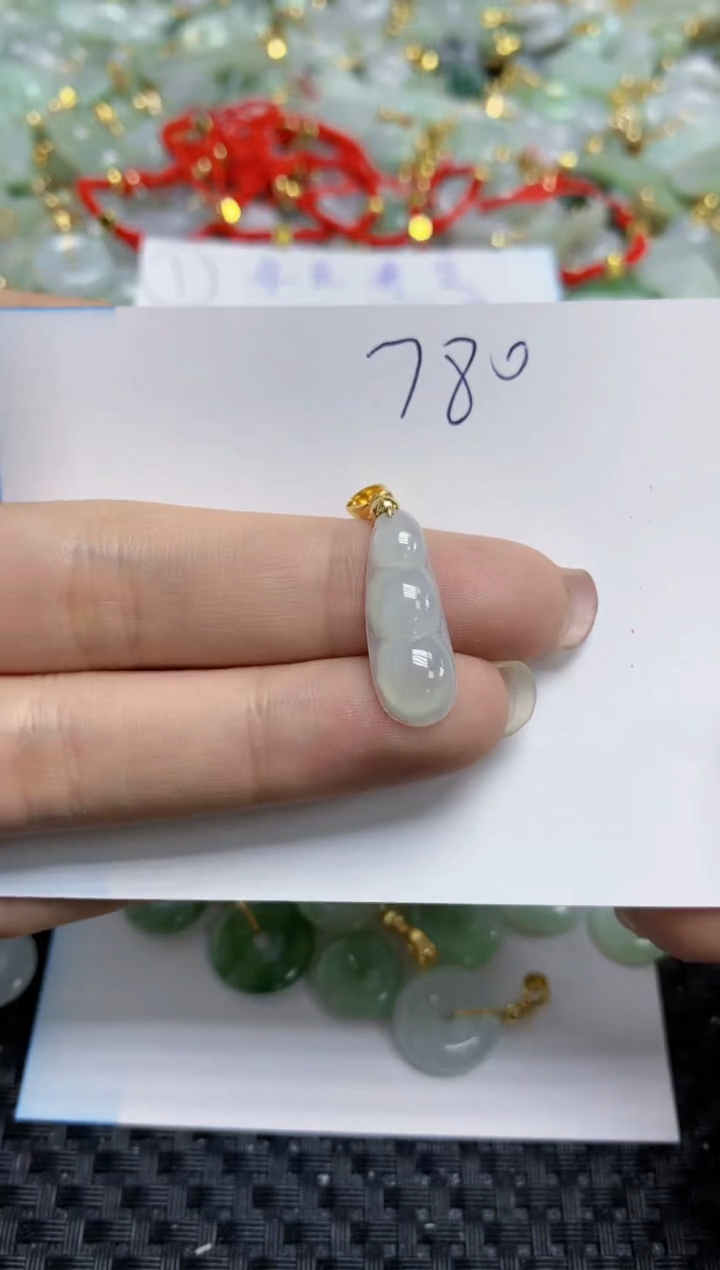 【闪购商品】翡翠颈饰合金   天然A货翡翠