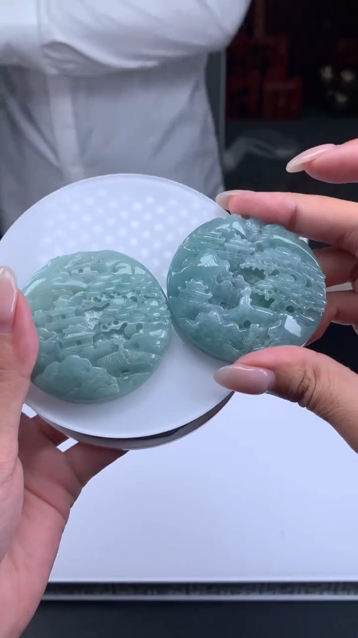 【闪购商品】定制翡翠未镶嵌不退不换随机发CMH1件-A