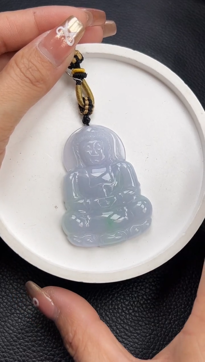 【闪购商品】翡翠颈饰未镶嵌YM1090-3 观音