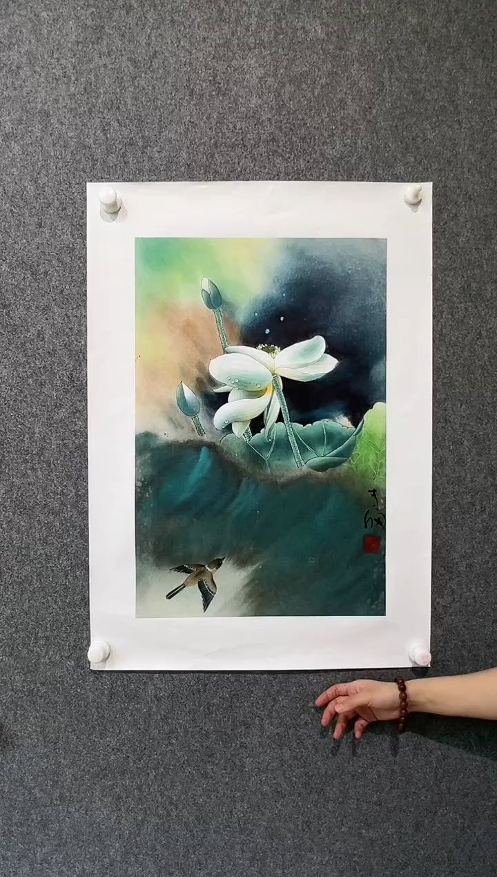 【闪购商品】绘画李纲-2.7平尺-国画作品
