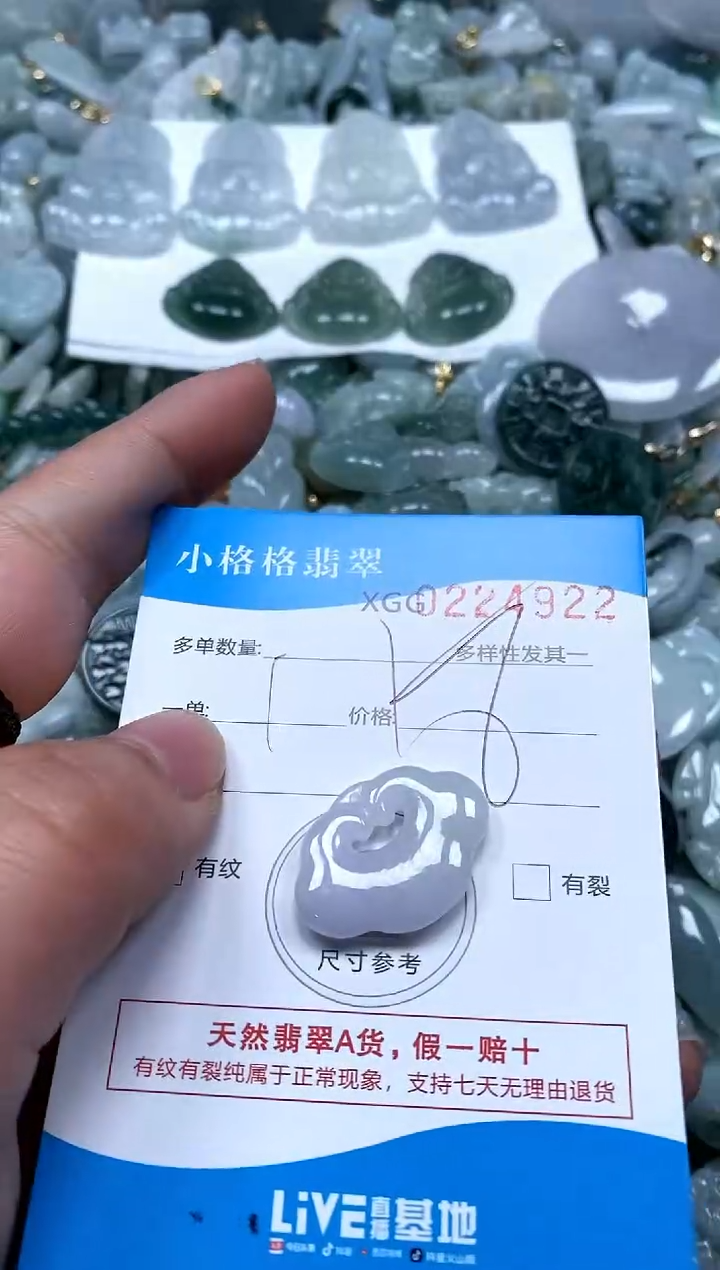 【闪购商品】翡翠颈饰未镶嵌闪购商品0224922