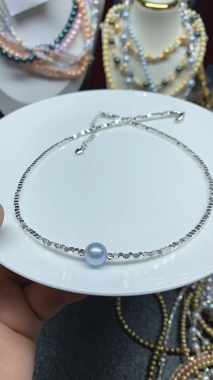 淡水珍珠未镶嵌颈饰多人