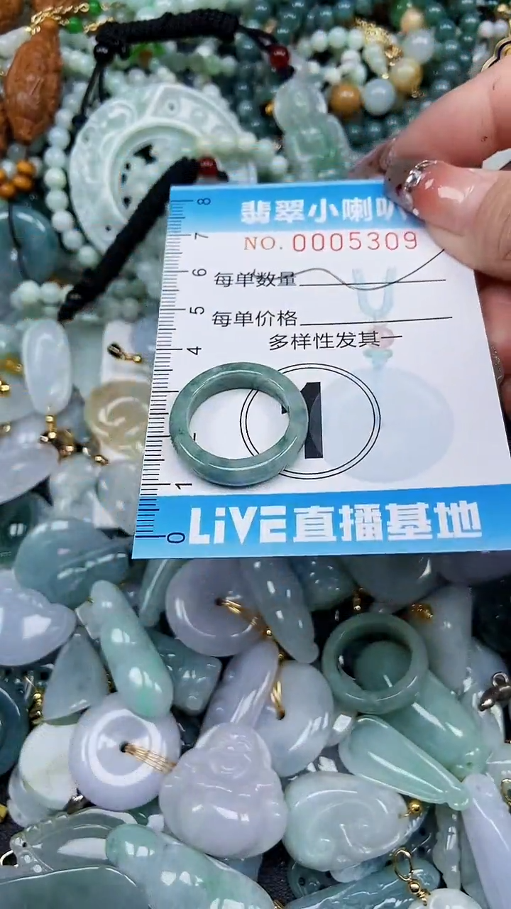 【闪购商品】翡翠颈饰未镶嵌闪购0005309多样性发其一