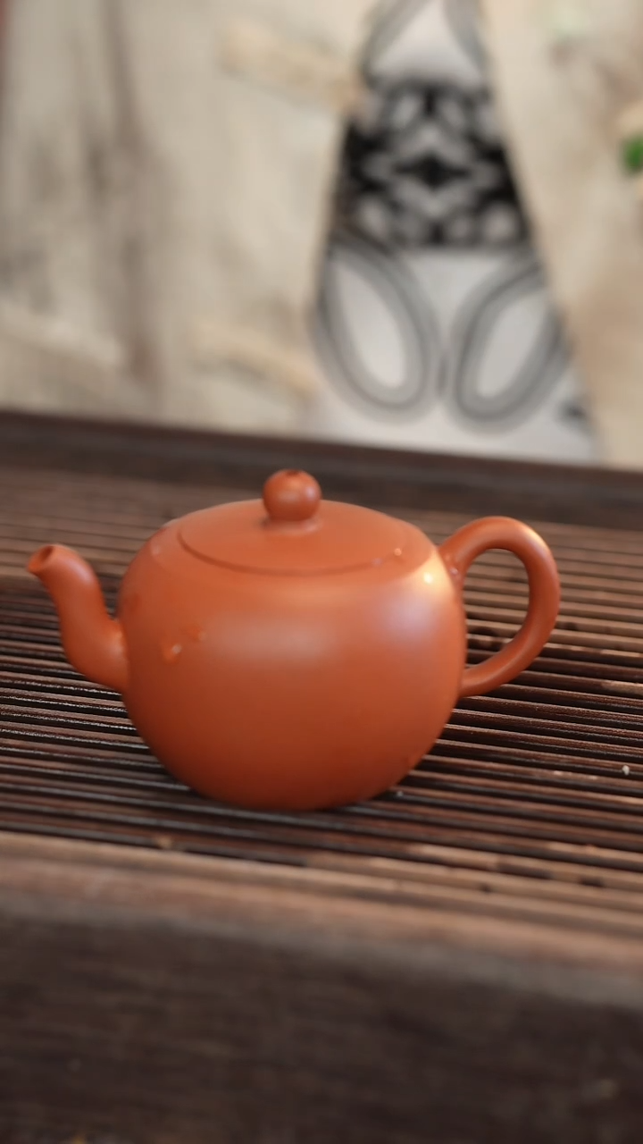 茶壶紫砂全手 150cc 宽口 