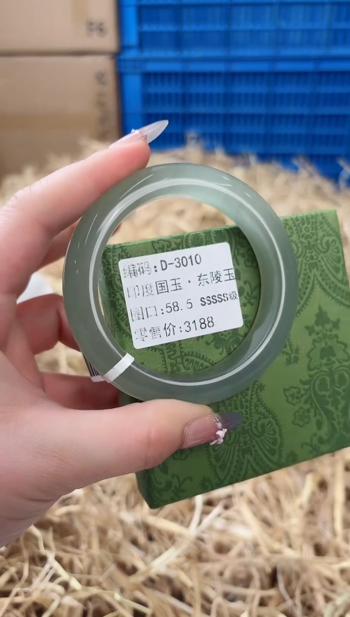 未镶嵌手镯石英质玉D-3010