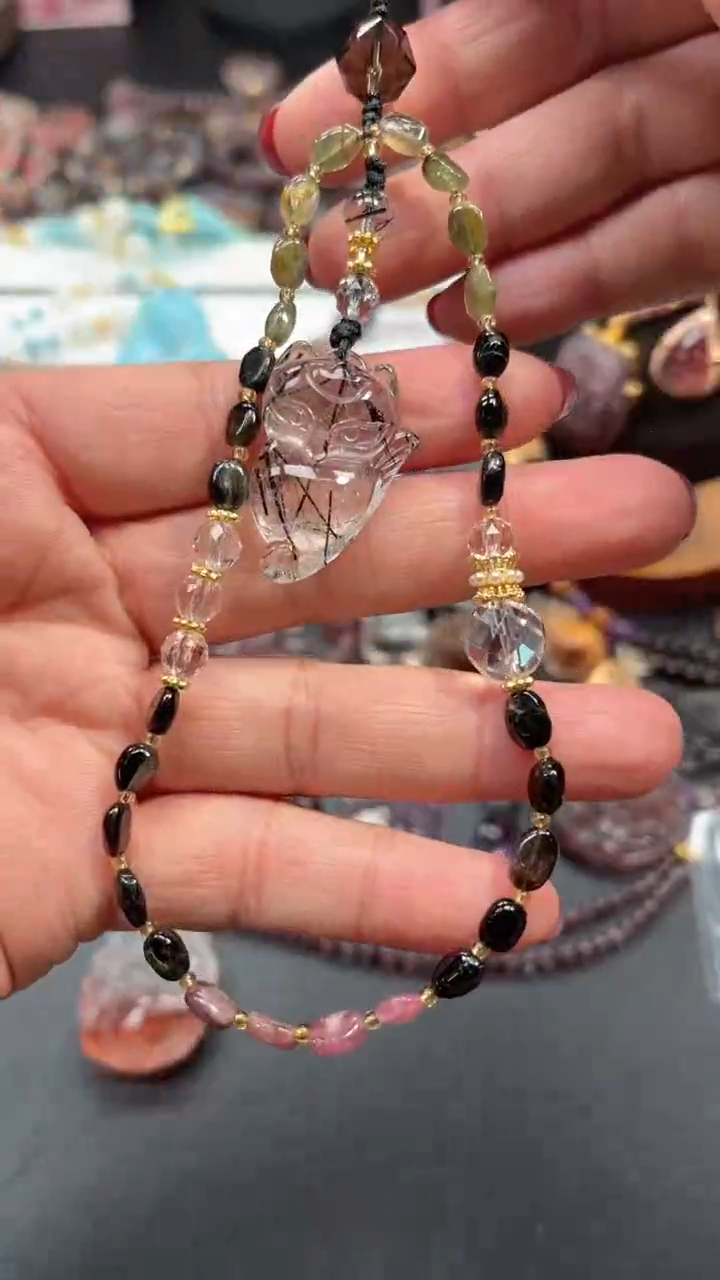 【闪购商品】水晶颈饰未镶嵌【百晶灵儿】定制款