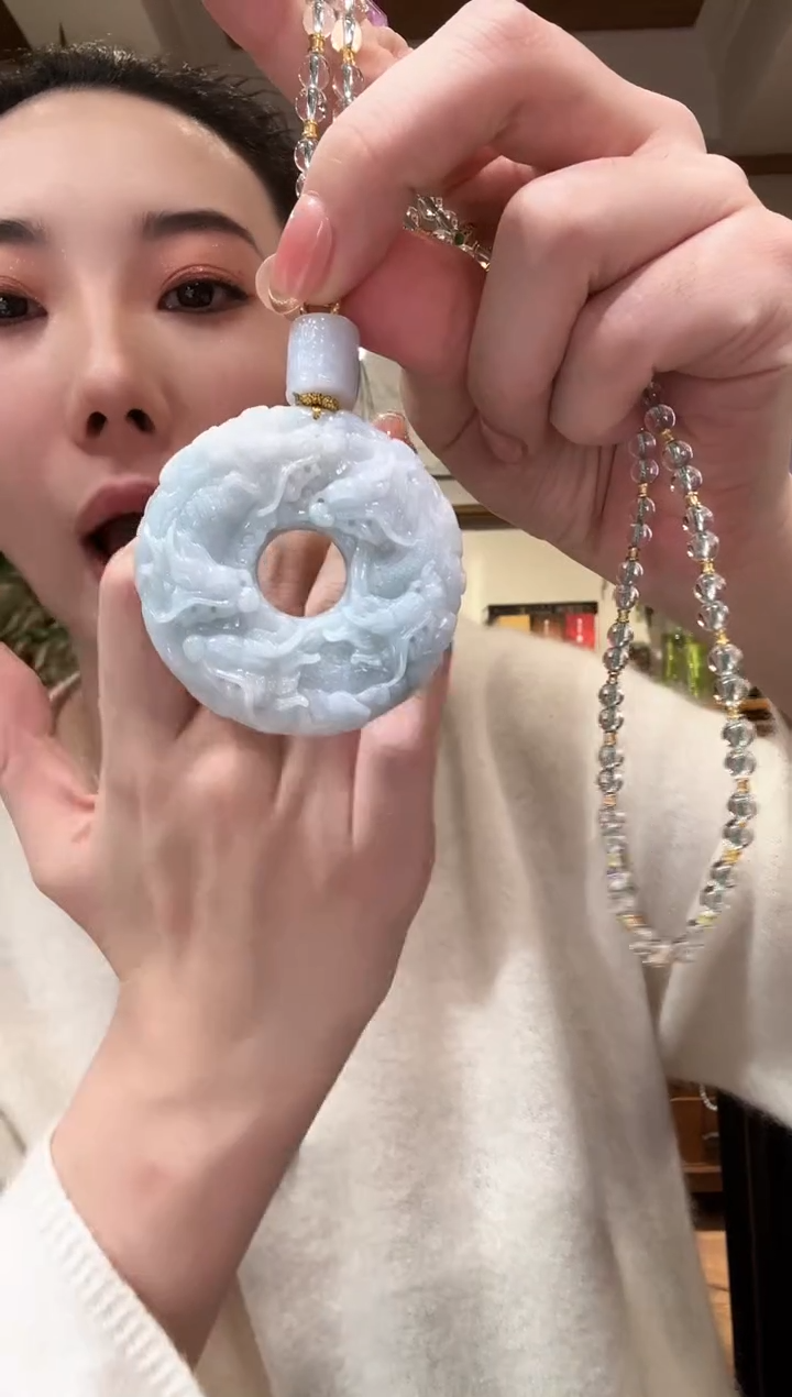 【闪购商品】翡翠颈饰未镶嵌国风