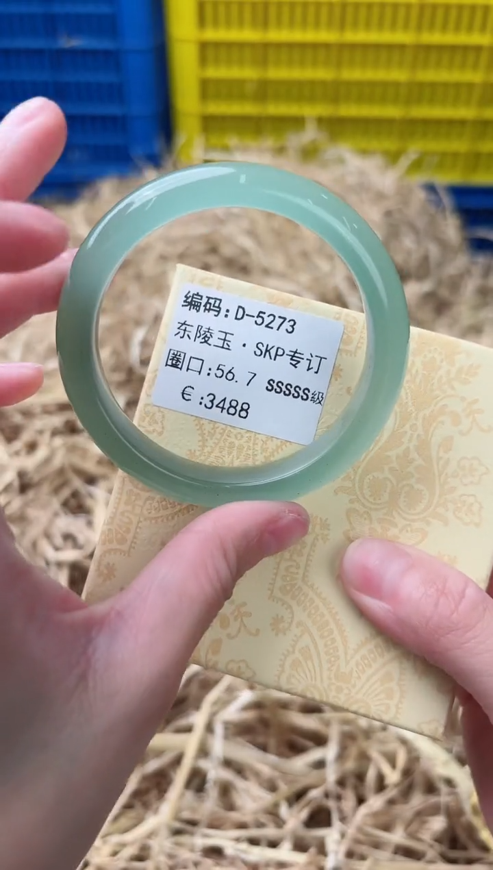 未镶嵌手镯石英质玉D-5273