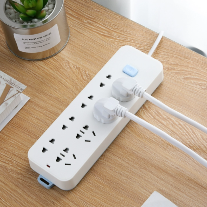 适用插位两孔排插家用办公多功能接线板有线