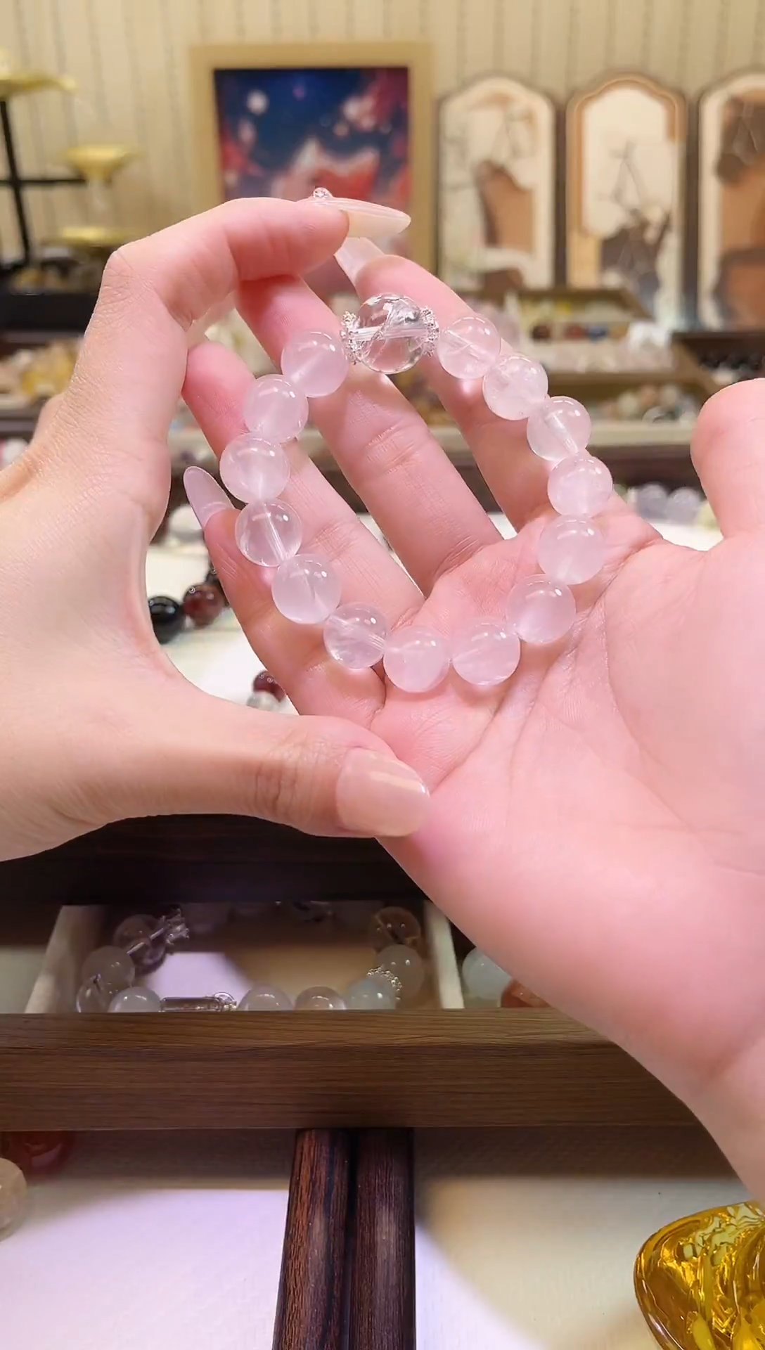 未镶嵌手链水晶1