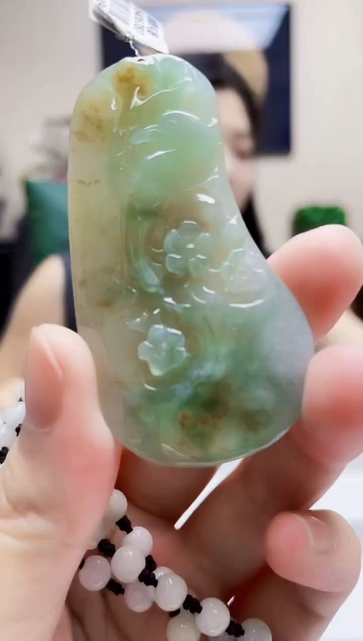 未镶嵌定制翡翠吊坠175