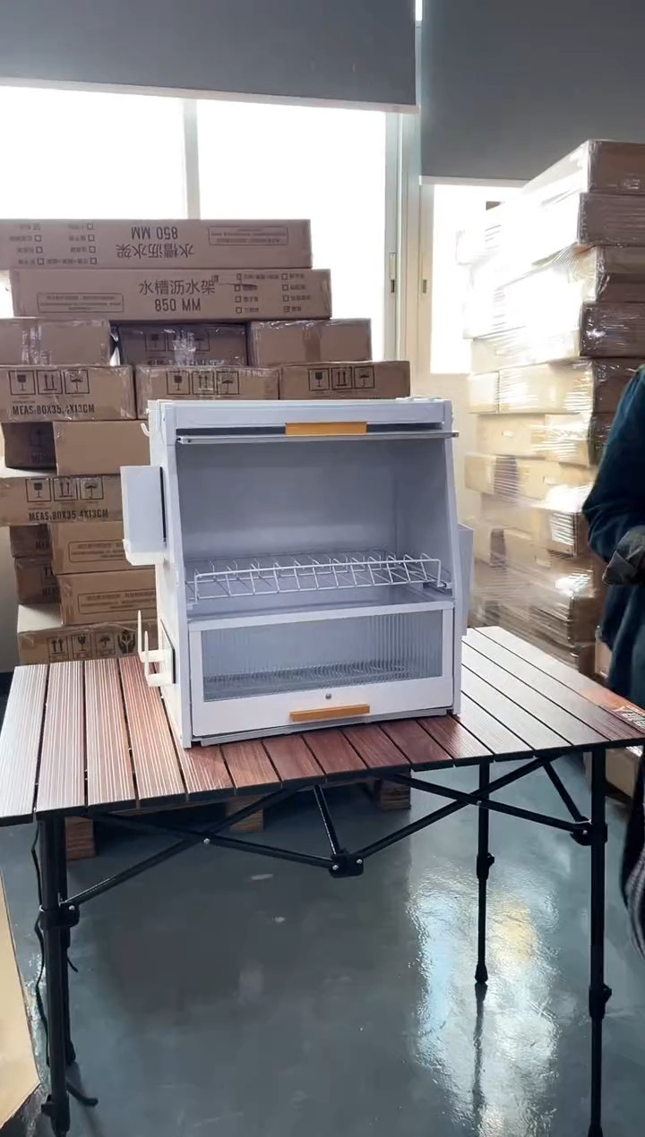 合金防尘碗碟柜42*25*47