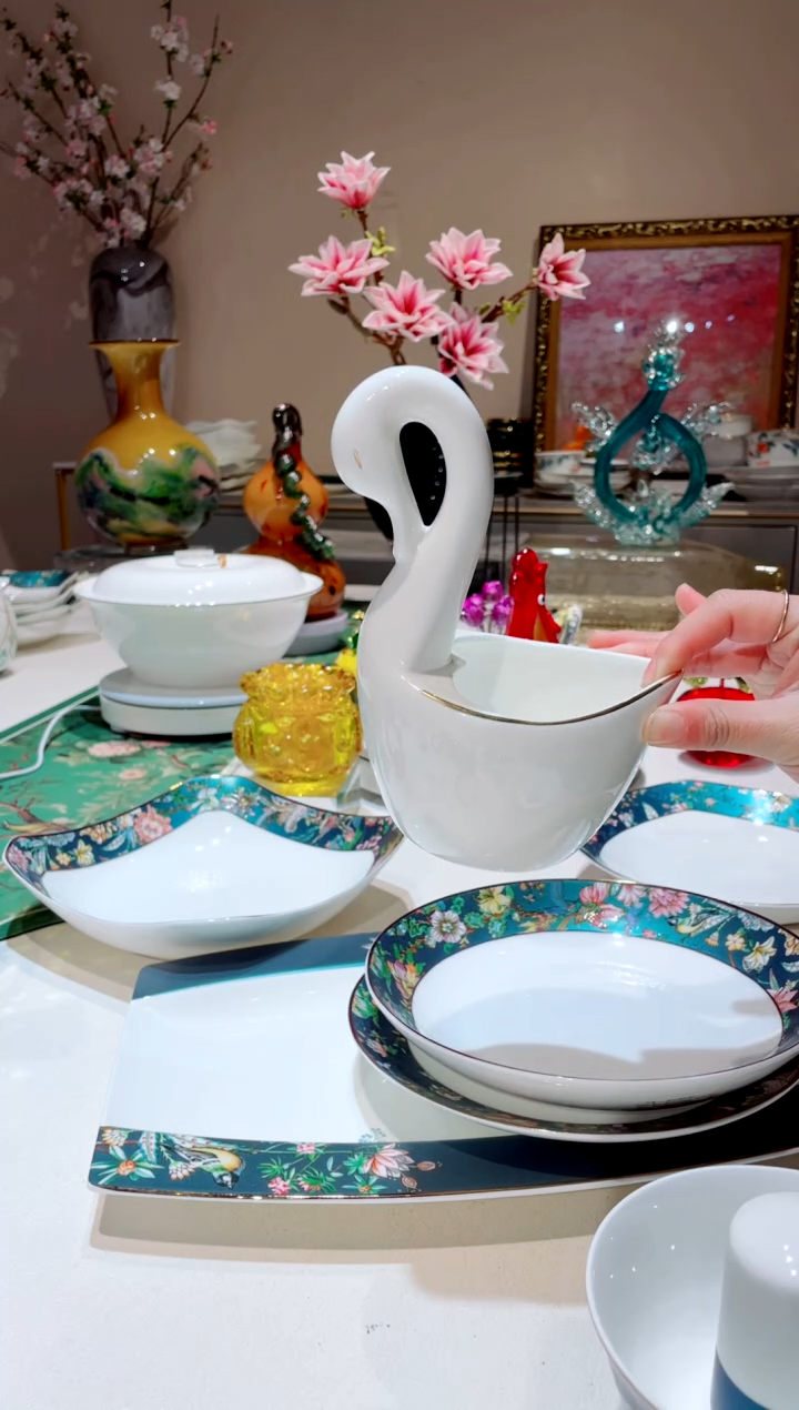 【闪购商品】琉璃手工艺品    公主 天鹅