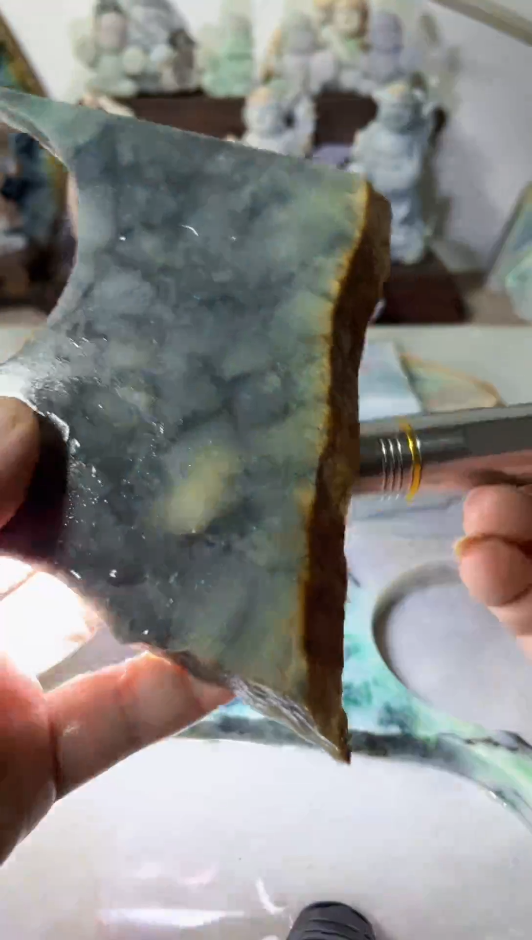 【闪购商品】翡翠吊坠(不含链)未镶嵌A937