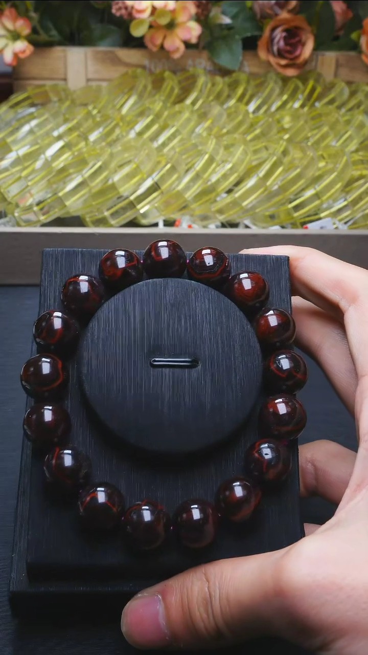【闪购商品】水晶L027极光八卦眼单圈约13mm未镶嵌多样性发其一