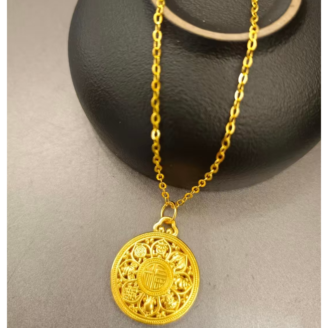 凤祥足金999八宝罗盘