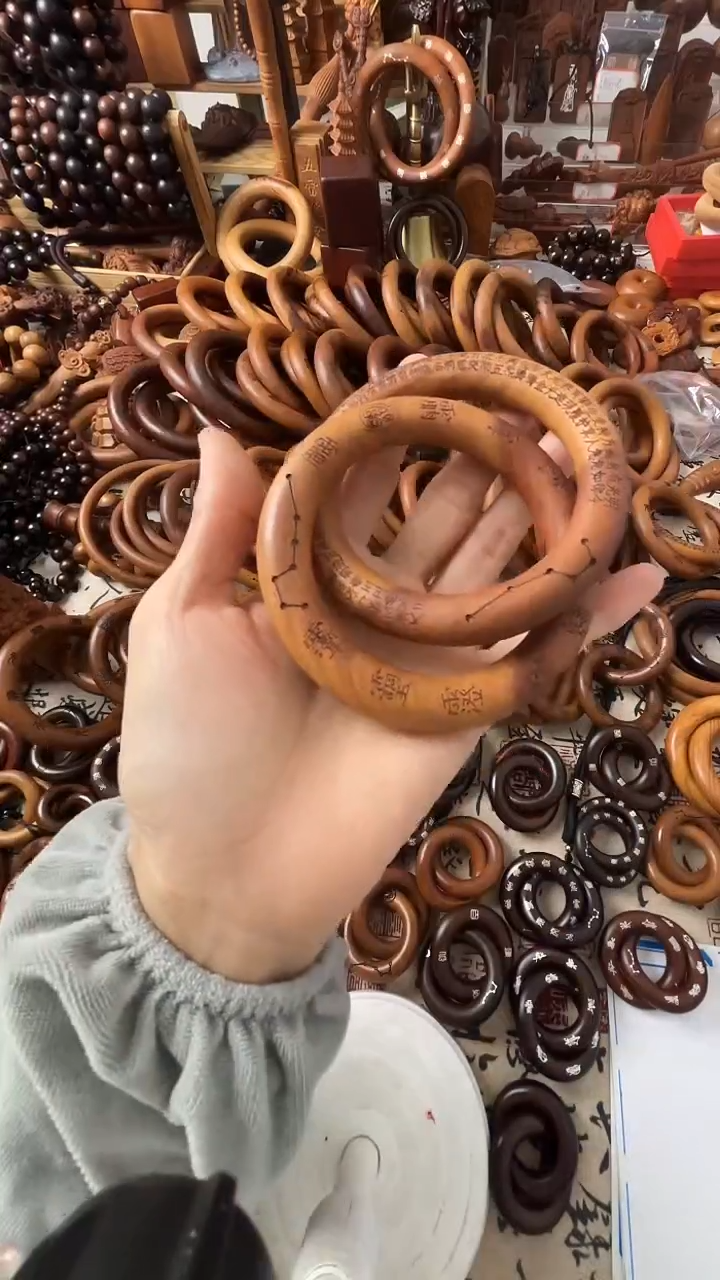 枣木乾坤圈桃木70圈一物一拍