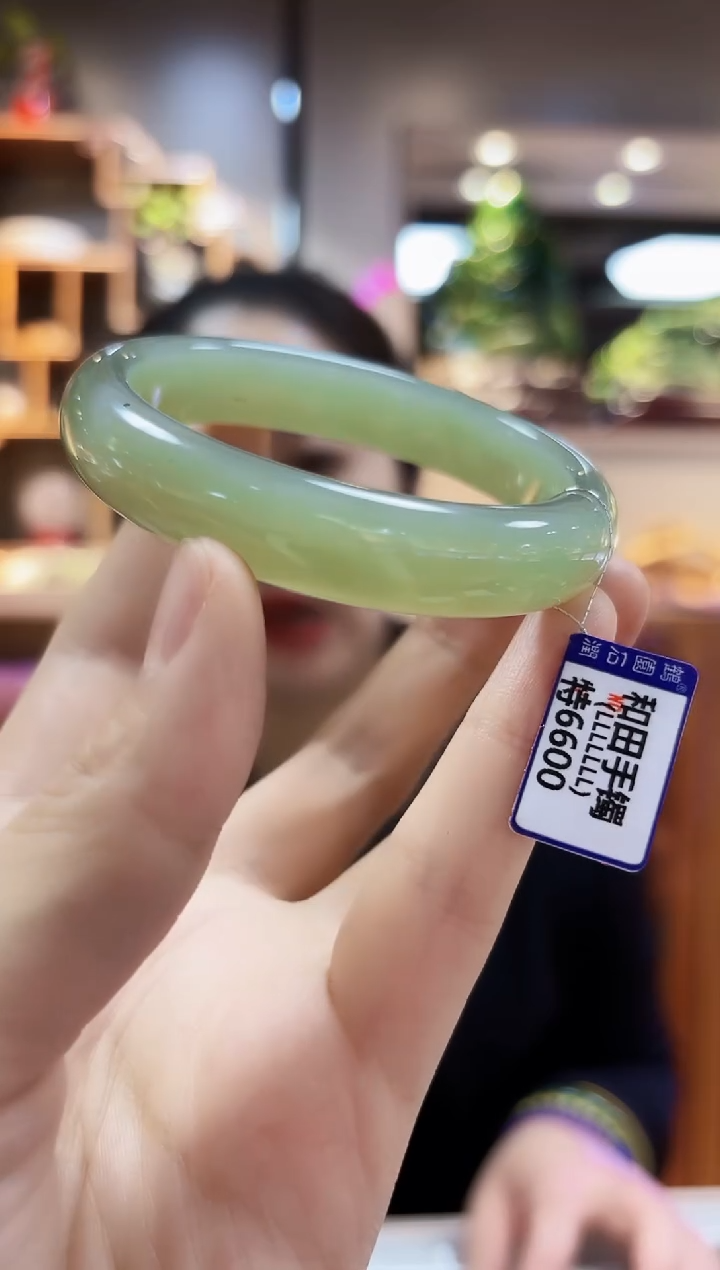 【闪购商品】和田玉56.6未镶嵌手镯