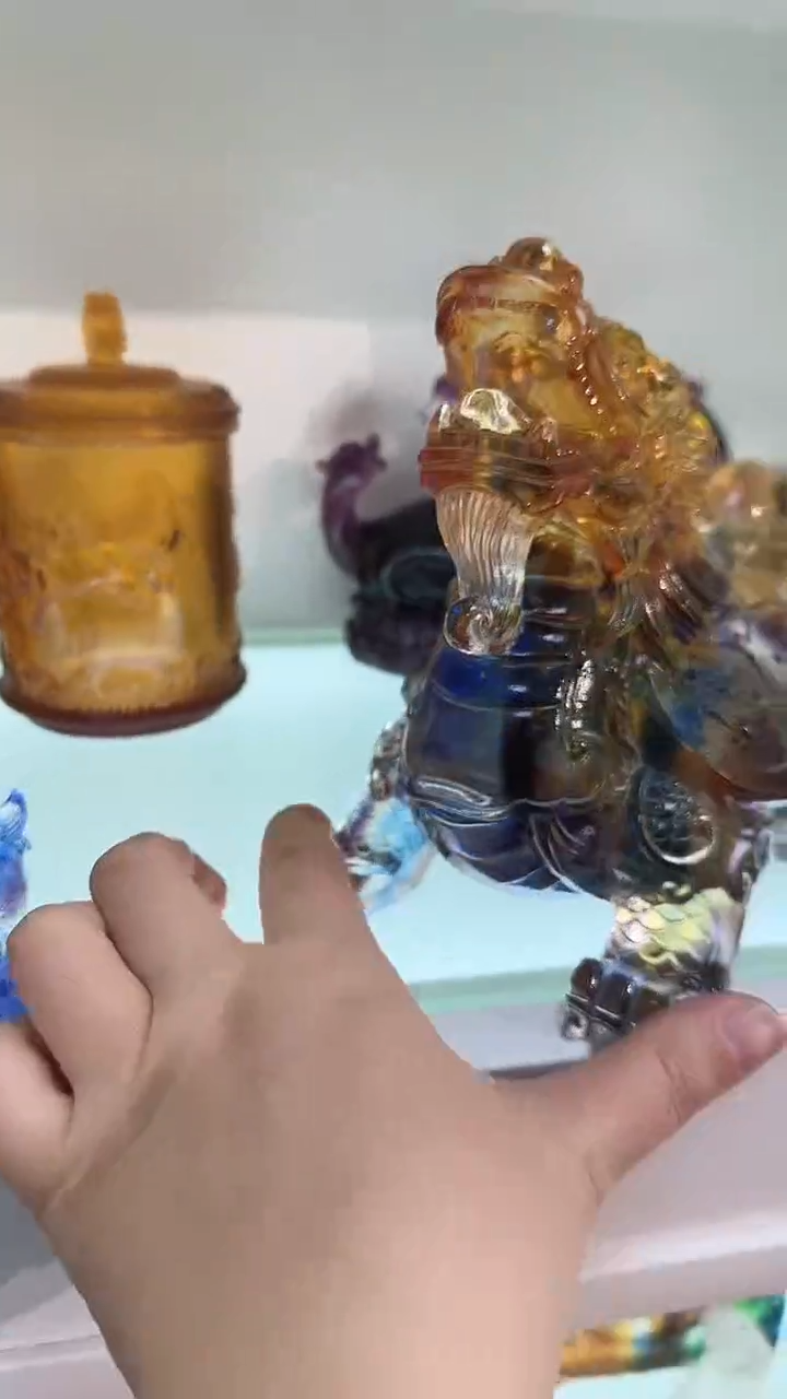 手工艺品琉璃龙龟