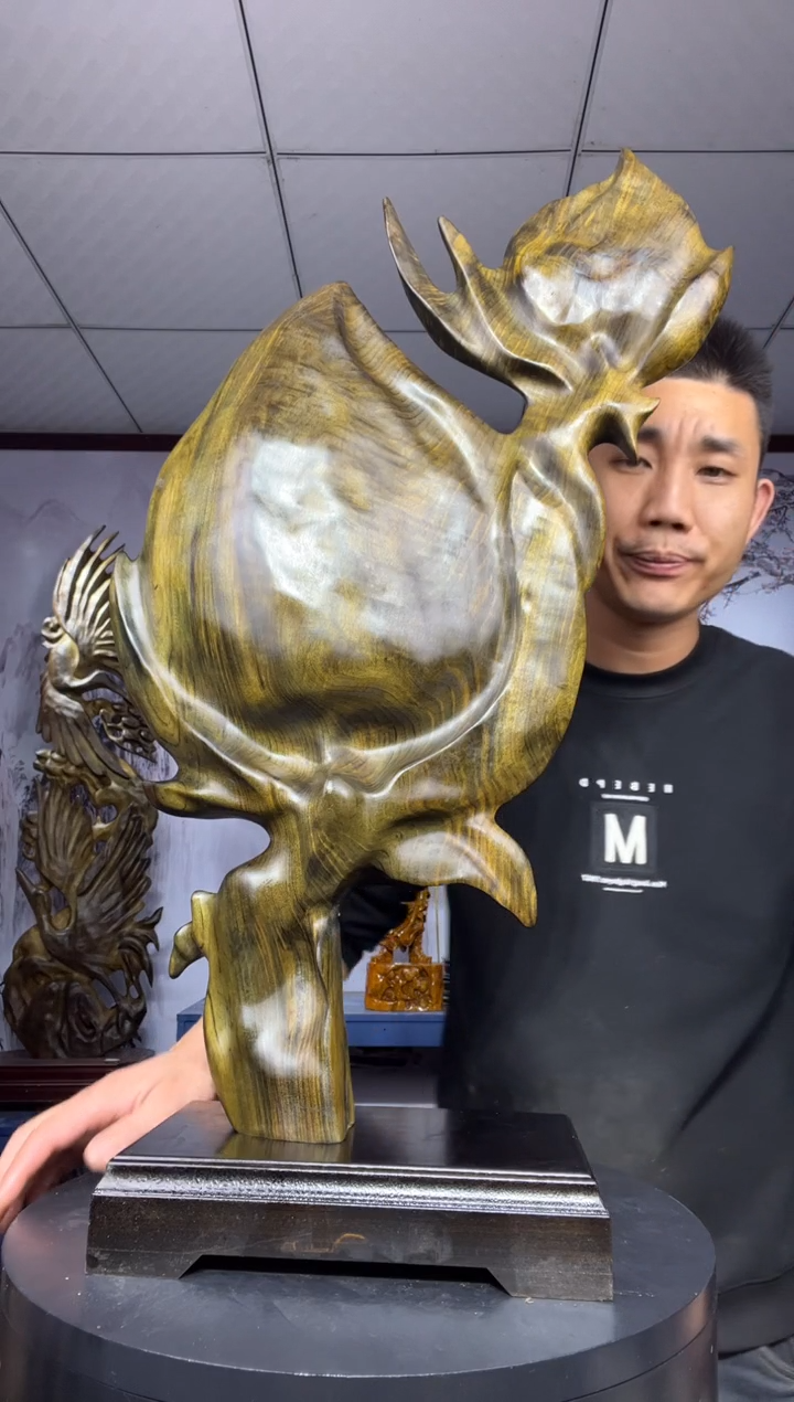 金丝楠木雕款用****7金丝楠木工艺品摆件