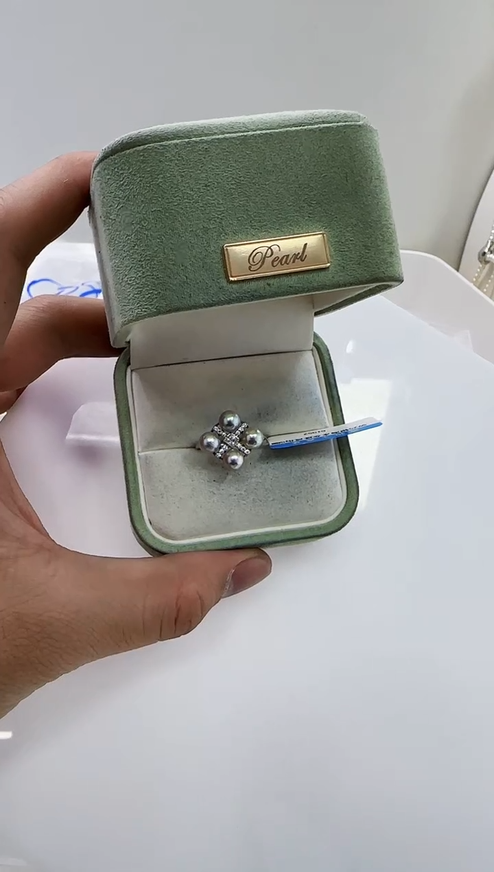 【闪购商品】海水珍珠DA银S925镶嵌c1052 珍珠