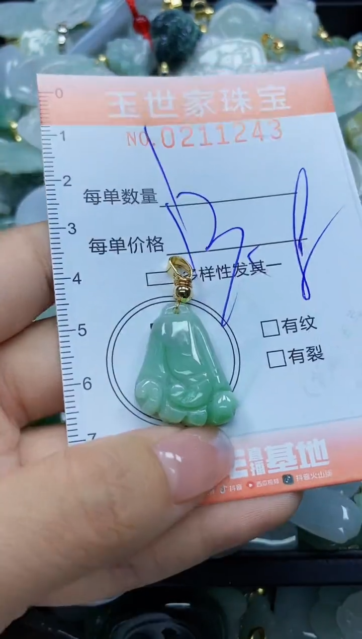 【闪购商品】翡翠颈饰未镶嵌闪购0211243