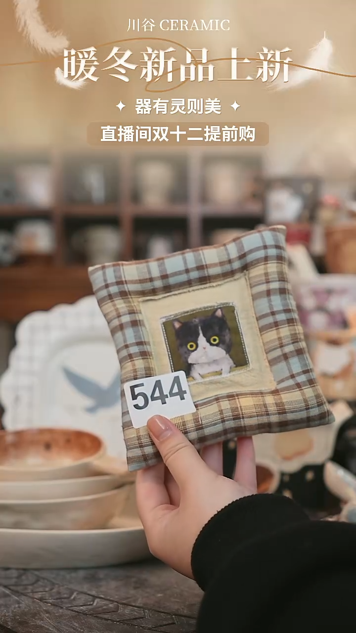 可爱川谷原创陶瓷12.09直播正品544