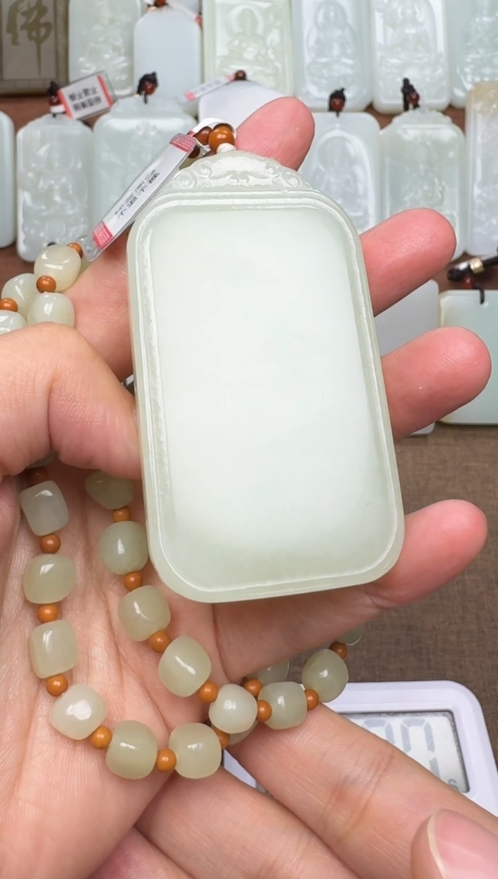 【闪购商品】和田玉颈饰未镶嵌和田玉挂件