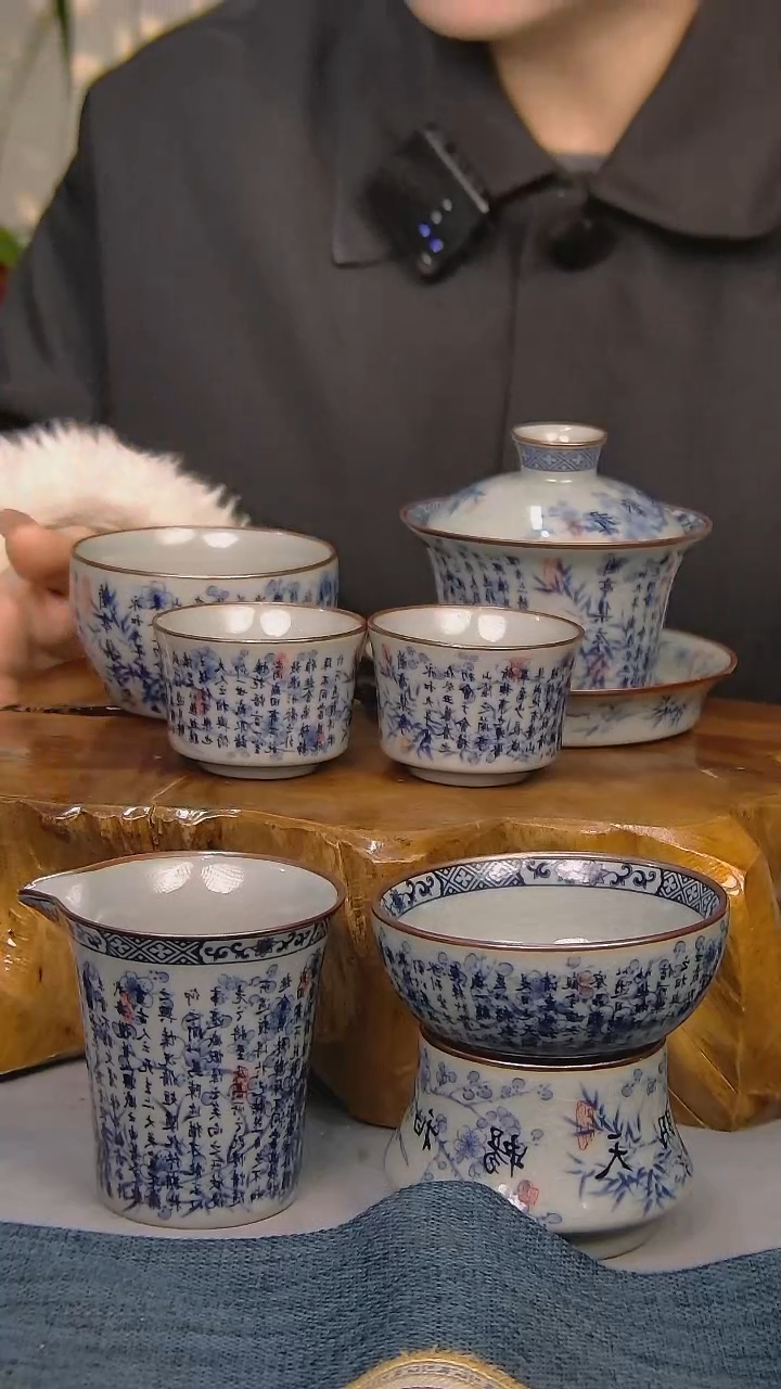 【闪购商品】简装家用款6件套 陶瓷家用茶具系列