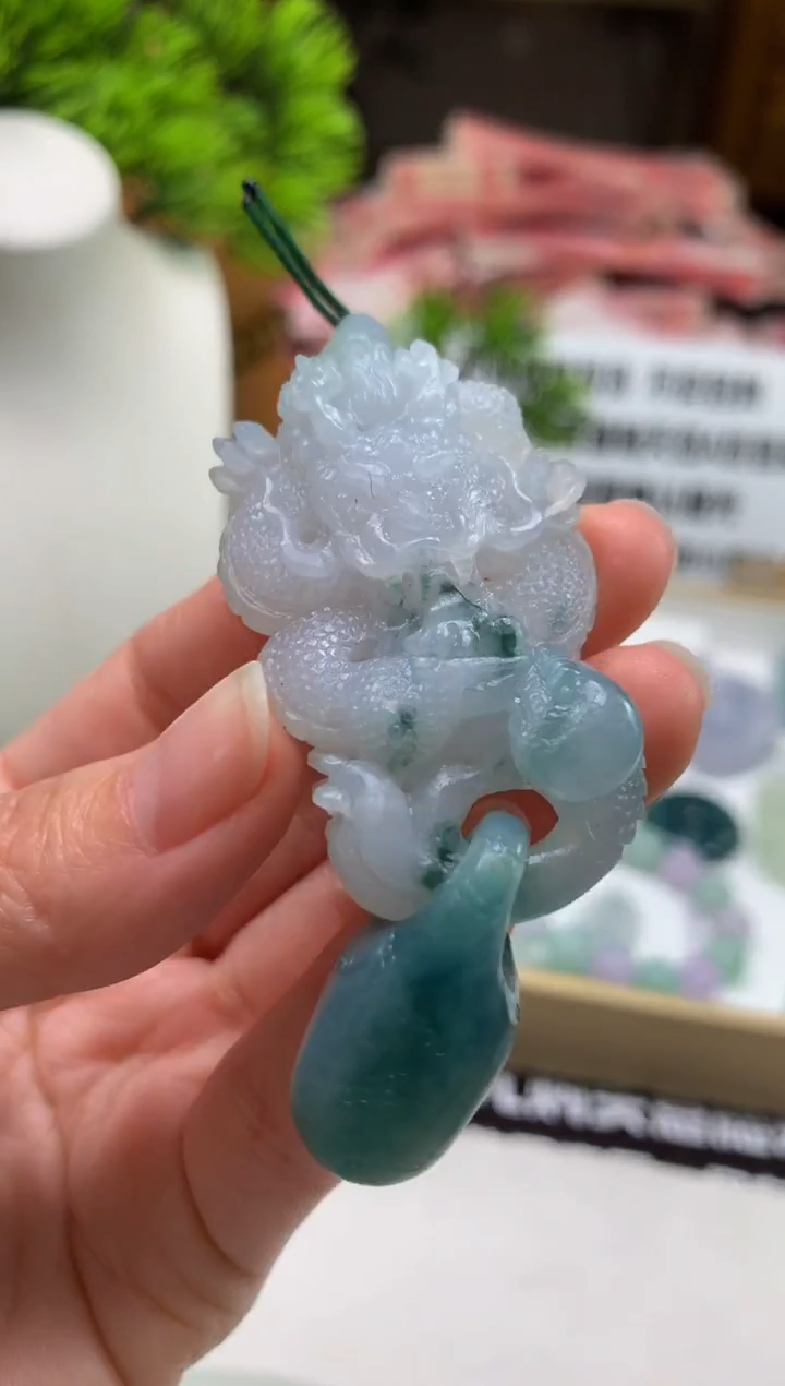 未镶嵌定制翡翠豆---123531