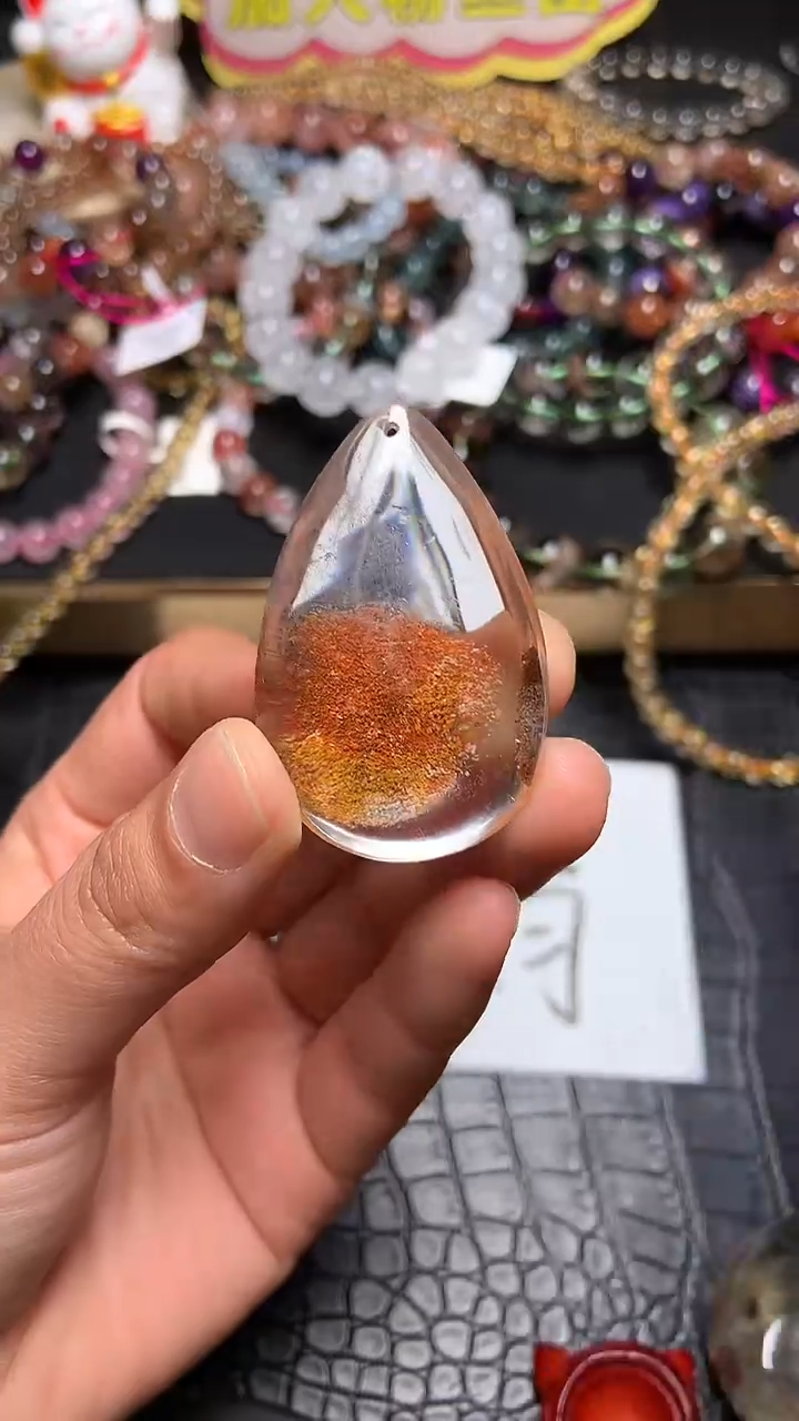 【闪购商品】水晶吊坠(赠链)未镶嵌111