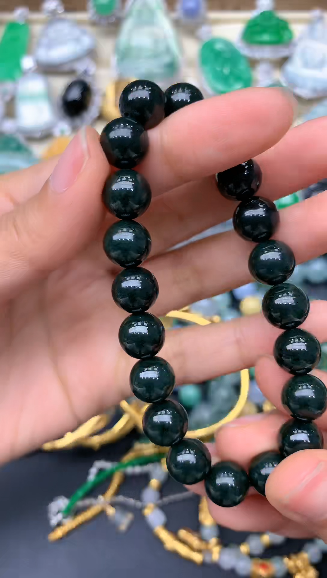 【闪购商品】翡翠手串未镶嵌295-中国好珍宝