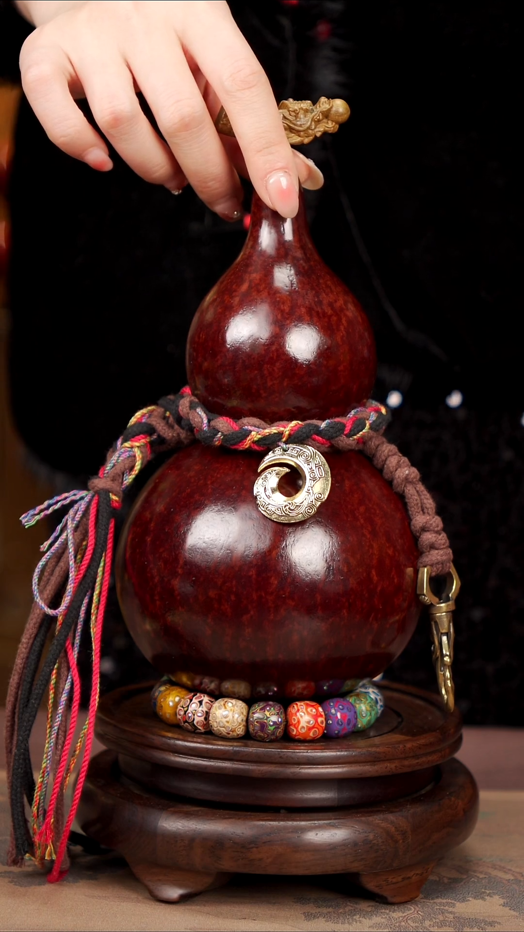 【闪购商品】118易林大漆酒葫芦----178