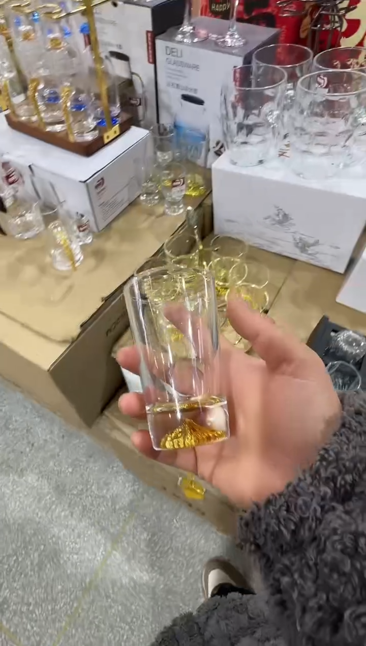 【闪购商品】水晶玻璃无盖款青苹果闪购价*6