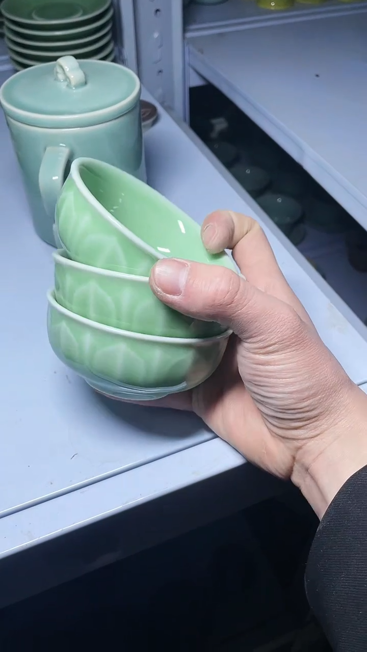 【闪购商品】特价 微瑕 慧仙青瓷