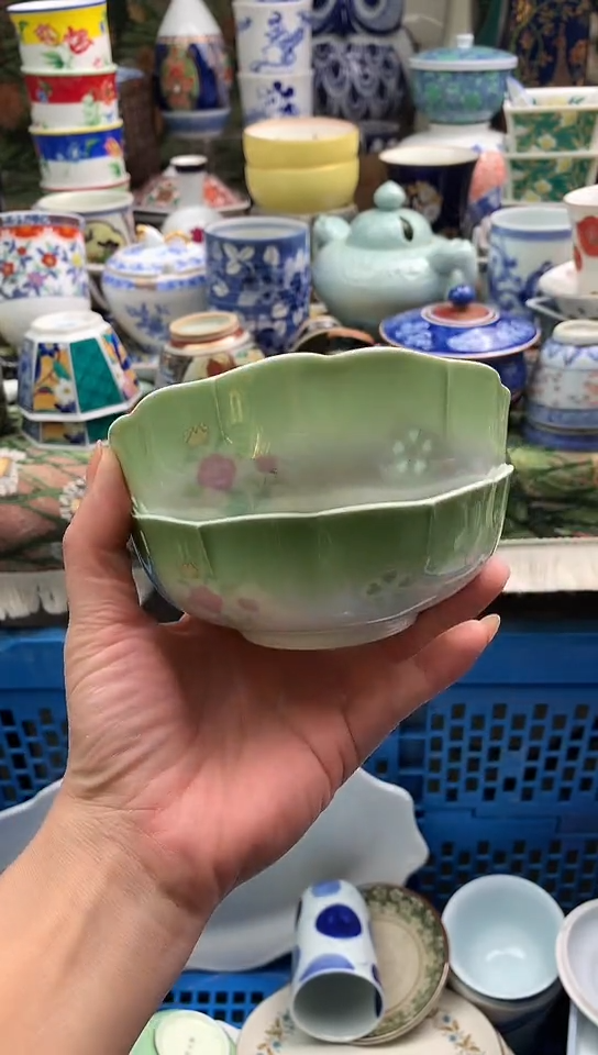 ?*花镰仓甄选瓷器18元包邮D462