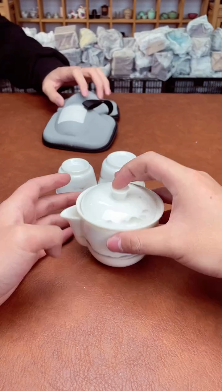 【闪购商品】摆件高端瓷器易仟杯茶器