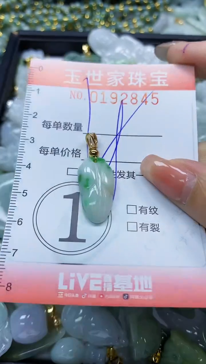 【闪购商品】翡翠颈饰未镶嵌闪购商品00192845